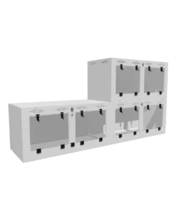 8'x2'x4' - Terrestrial Arboreal Hybrid Multi Door Swing Down - NOVA